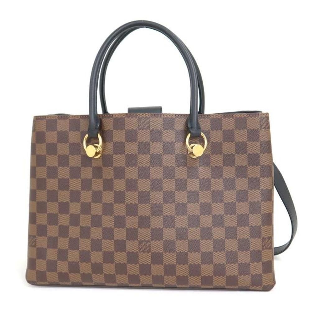 Louis Vuitton Riverside Diagonal Damier Ebene Shoulder Bag - Picture 2 of 9